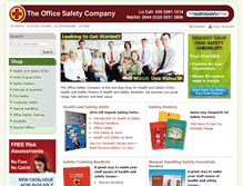 Tablet Screenshot of officesafety.co.uk